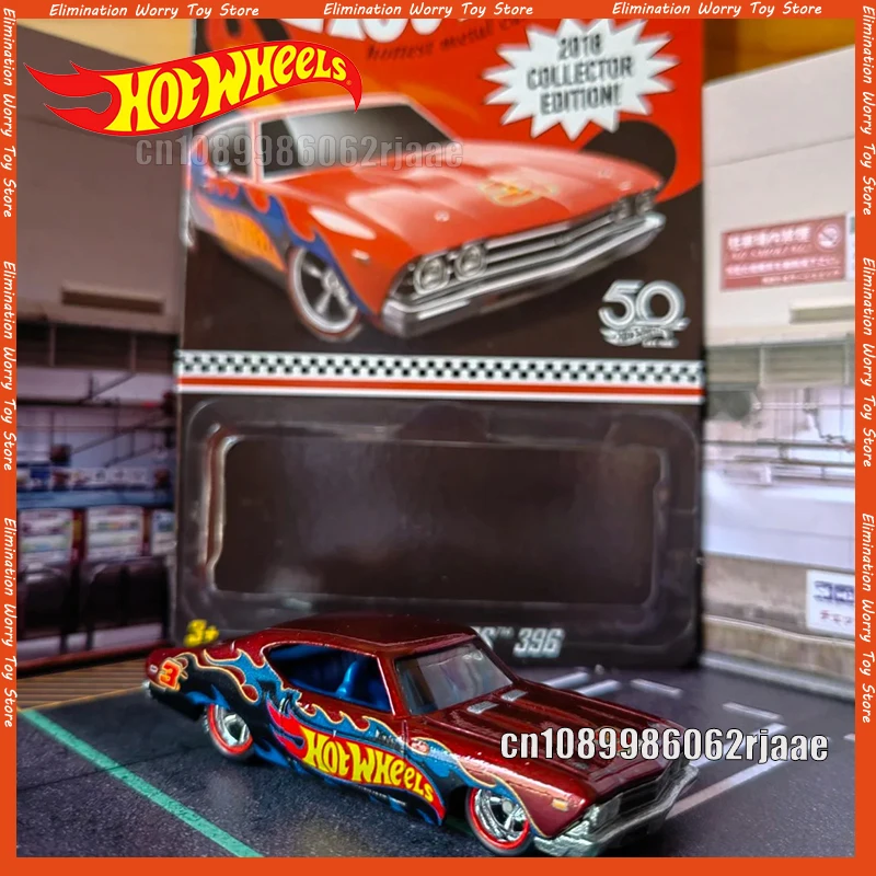 Коллекционная модель Hot Wheels Chevrolet Chevelle 69 SS 396 из металла, выпуск 2018 года, к 50-летию компании, для автолюбителей
Коллекционная модель Hot Wheels Chevrolet Chevelle 69 SS 396 из металла, выпуск 2018 года, к 50-летию компании, для автолюбителей