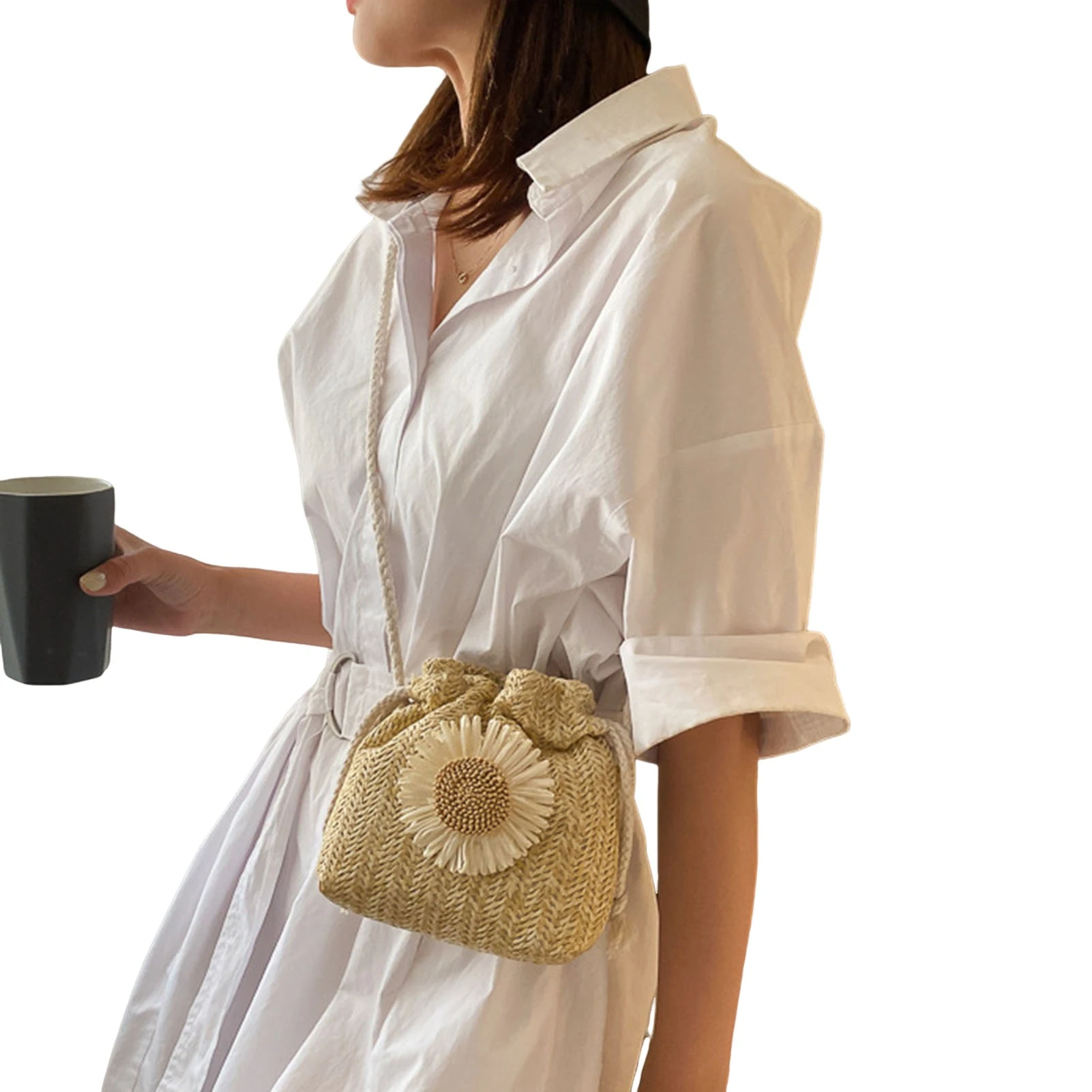 Women's Woven Bucket Crossbody Bag Fashionable Comfortable to Use Crossbody Bag Gift Option for Wife Mother or Yourself Sale
Women's Woven Bucket Crossbody Bag Fashionable Comfortable to Use Crossbody Bag Gift Option for Wife Mother or Yourself Sale