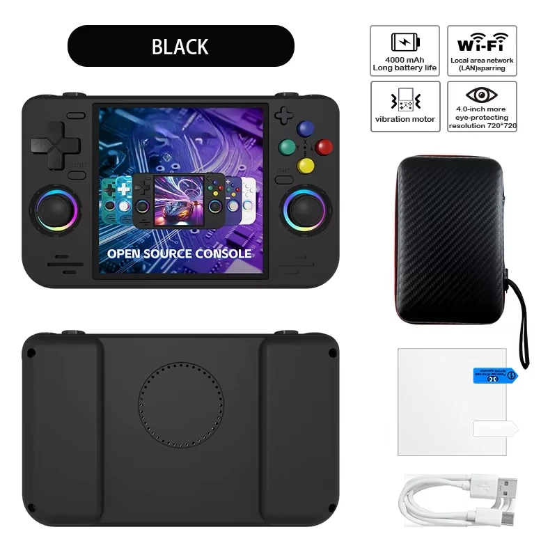 Retro Video Game Console 4.0inch WIFI Open Source Linux System 4000mAh 64GB 128GB Gifts Toy for Kids Handheld Game Player
Retro Video Game Console 4.0inch WIFI Open Source Linux System 4000mAh 64GB 128GB Gifts Toy for Kids Handheld Game Player