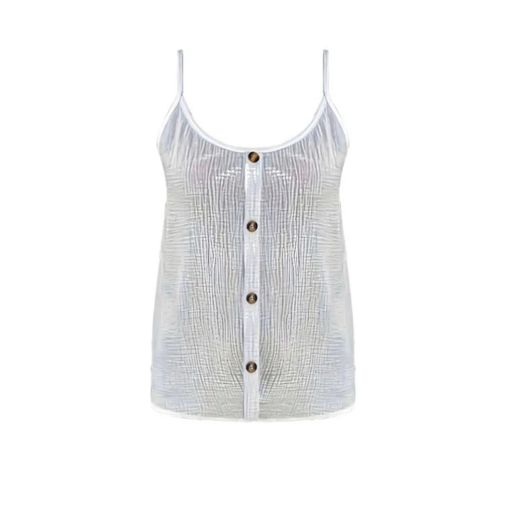 Tank Top Solid Color Women Camisole Loose U-Neck Sleeveless Vest Top Bottoming Shirt Thin Strap Simple Vest Casual Outfits
Tank Top Solid Color Women Camisole Loose U-Neck Sleeveless Vest Top Bottoming Shirt Thin Strap Simple Vest Casual Outfits