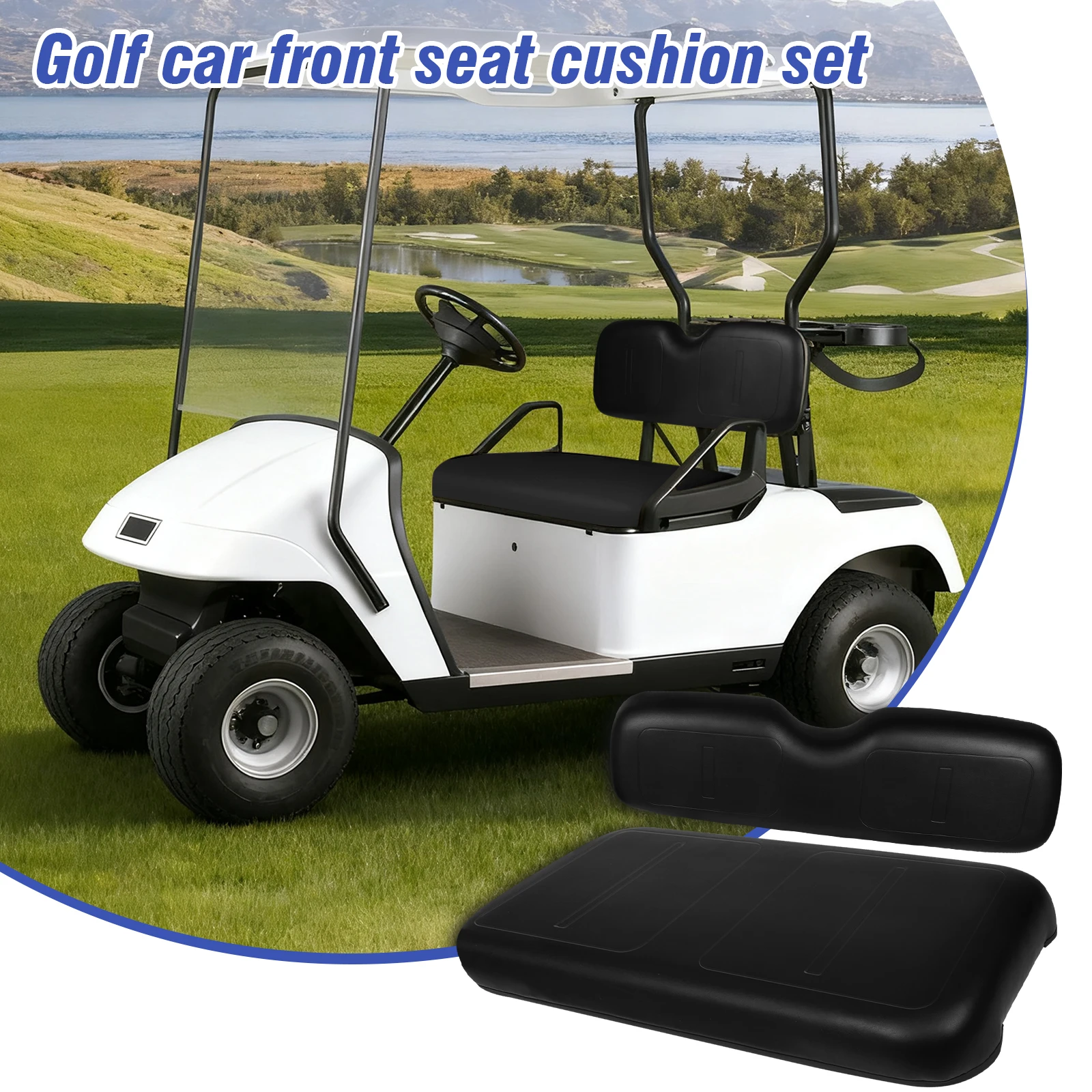 1set Golf Cart Front Seat Back Cushion Assembly for EZGO Medalist 1994-2013 Gas & Electric Vehicles
1set Golf Cart Front Seat Back Cushion Assembly for EZGO Medalist 1994-2013 Gas & Electric Vehicles