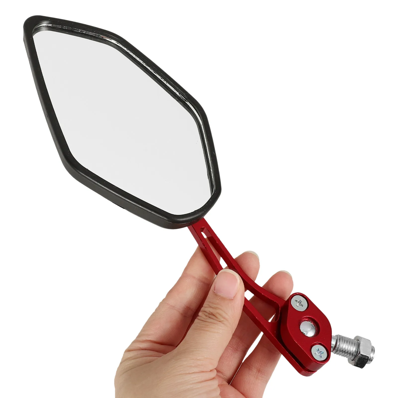 1Set Motorcycle Rearview Mirrors Adjustable Wide View Anti-Slip Replacement for Handlebar Mount Scooters Modified Bike Riding
1Set Motorcycle Rearview Mirrors Adjustable Wide View Anti-Slip Replacement for Handlebar Mount Scooters Modified Bike Riding