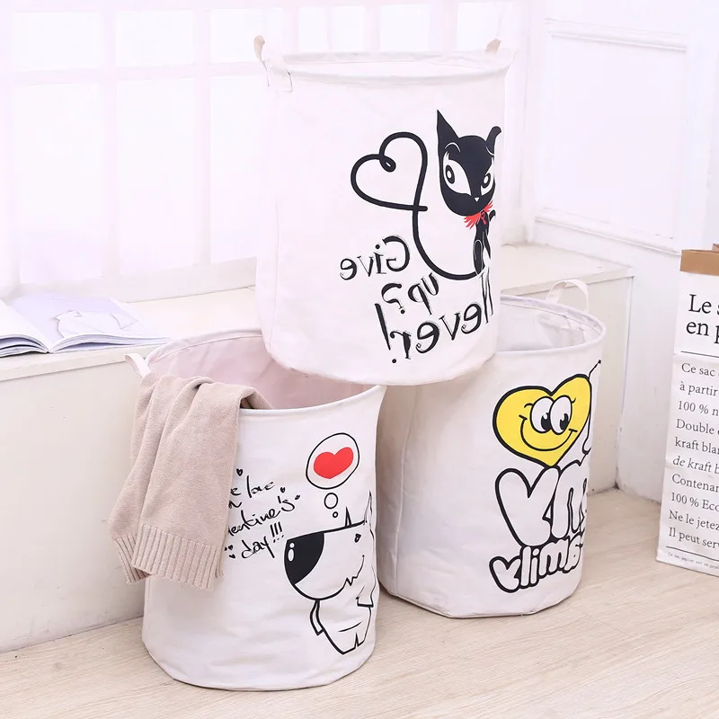 Cute Animal Storage Basket Large Capacity Folding Laundry Basket Waterproof Storage Bag with Handle Wardrobe Clothes Organizer
Cute Animal Storage Basket Large Capacity Folding Laundry Basket Waterproof Storage Bag with Handle Wardrobe Clothes Organizer