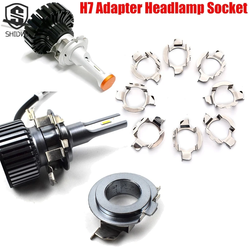 Stainless Steel H7 Adapter Headlamp Socket Car Led Bulb Holder Lamp Base Retainer Clip For D101 High Temperature Resistant
Stainless Steel H7 Adapter Headlamp Socket Car Led Bulb Holder Lamp Base Retainer Clip For D101 High Temperature Resistant