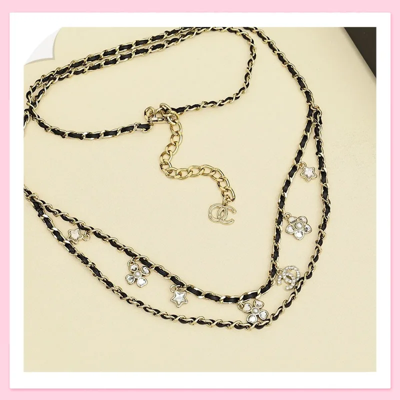 The New Double-layer Leather Wearing Chain Waist Chain Multi-element Matching Exquisite Beauty Daily Versatile Star with The Sam
The New Double-layer Leather Wearing Chain Waist Chain Multi-element Matching Exquisite Beauty Daily Versatile Star with The Sam