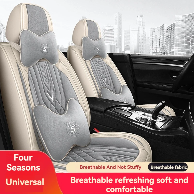 5 Seat Breathable Linen Car Seat Cover For Honda Civic Accord Honda CR-V Jazz Special Car Accessories Comfortable Protector
5 Seat Breathable Linen Car Seat Cover For Honda Civic Accord Honda CR-V Jazz Special Car Accessories Comfortable Protector