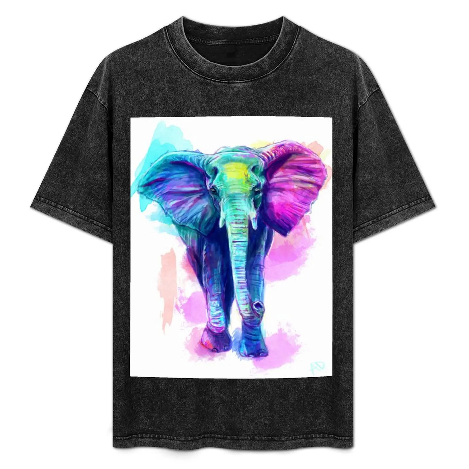 Watercolour Elephant T-Shirt Big and Tall Casual T-Shirt
Watercolour Elephant T-Shirt Big and Tall Casual T-Shirt
