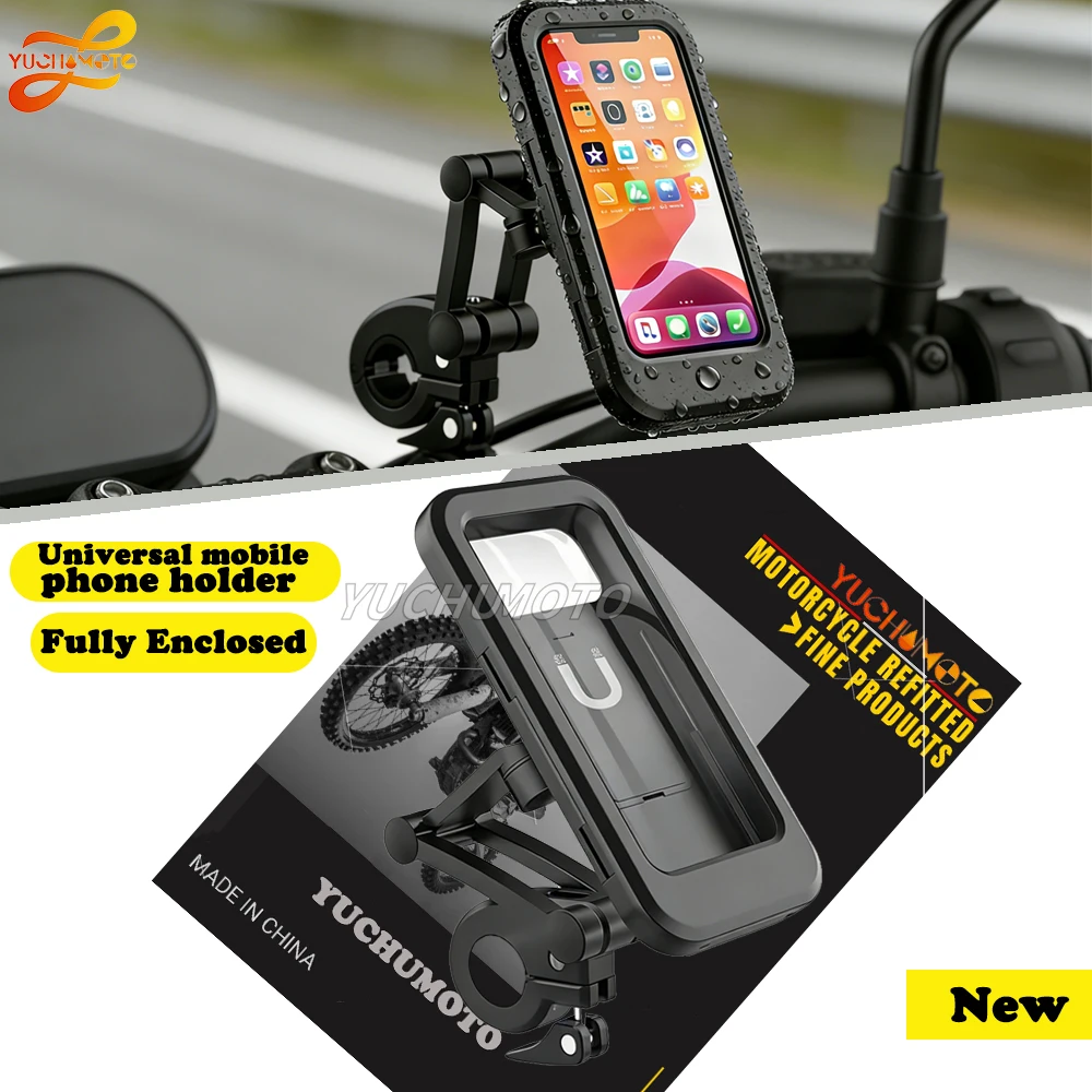 Waterproof Motorcycle Bike Mobile Phone Holder Universal Bicycle Gps 360° Swivel Adjustable Motorcycle Cellphone Holder
Waterproof Motorcycle Bike Mobile Phone Holder Universal Bicycle Gps 360° Swivel Adjustable Motorcycle Cellphone Holder