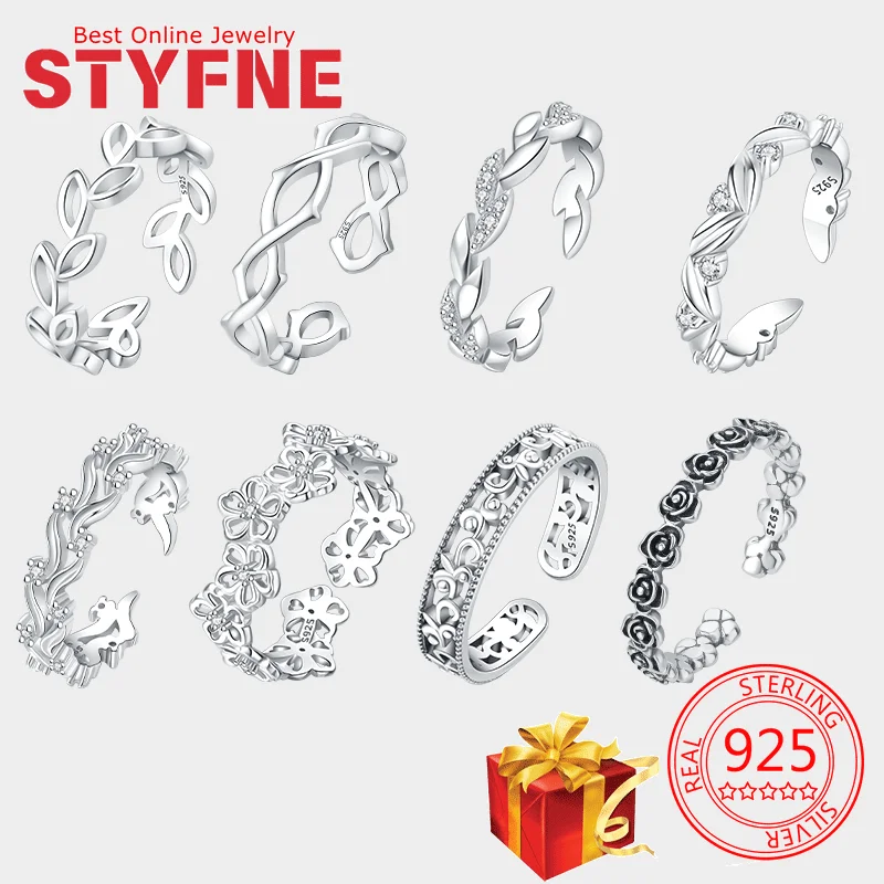 Rings woman 925 Sterling Silver Flower Retro originales Jewelry Ring Engagement fine Accessory With Gift Bag
Rings woman 925 Sterling Silver Flower Retro originales Jewelry Ring Engagement fine Accessory With Gift Bag