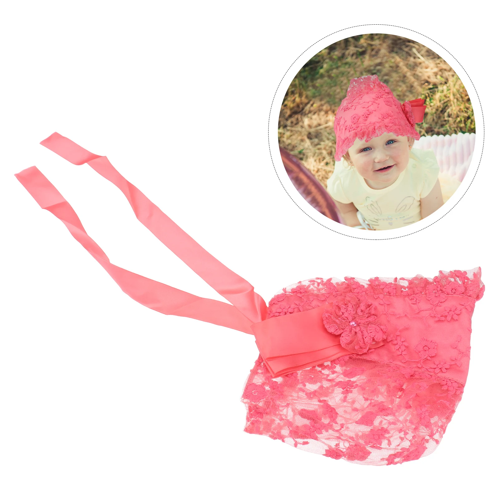 Adjustable Baby Lace For Infant Girls Comfortable Princess Cap Newborn Hat 0-2 Years White Stylish Outdoor Daily Wear Headwear
Adjustable Baby Lace For Infant Girls Comfortable Princess Cap Newborn Hat 0-2 Years White Stylish Outdoor Daily Wear Headwear
