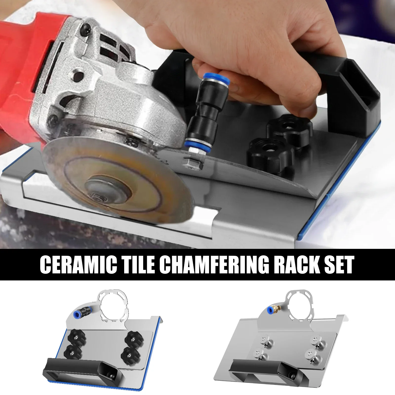 Plus Length Angle Grinder Stand 45° Chamfering Cutting Efficient Angle Grinder Chamfer Bracket Fixed Holder Tool Split for Tile
Plus Length Angle Grinder Stand 45° Chamfering Cutting Efficient Angle Grinder Chamfer Bracket Fixed Holder Tool Split for Tile