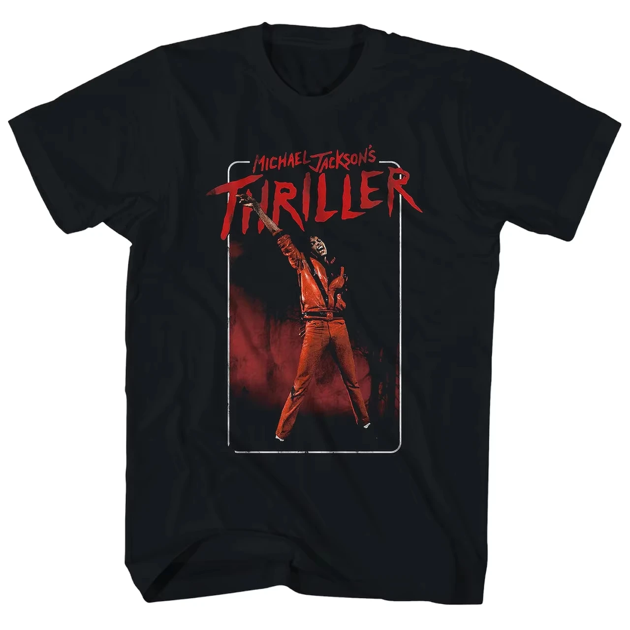 Michael Jackson T-Shirt "Thriller" Classic Look Print Pop Music Unisex Cotton Short Sleeve Merch Tops
Michael Jackson T-Shirt "Thriller" Classic Look Print Pop Music Unisex Cotton Short Sleeve Merch Tops