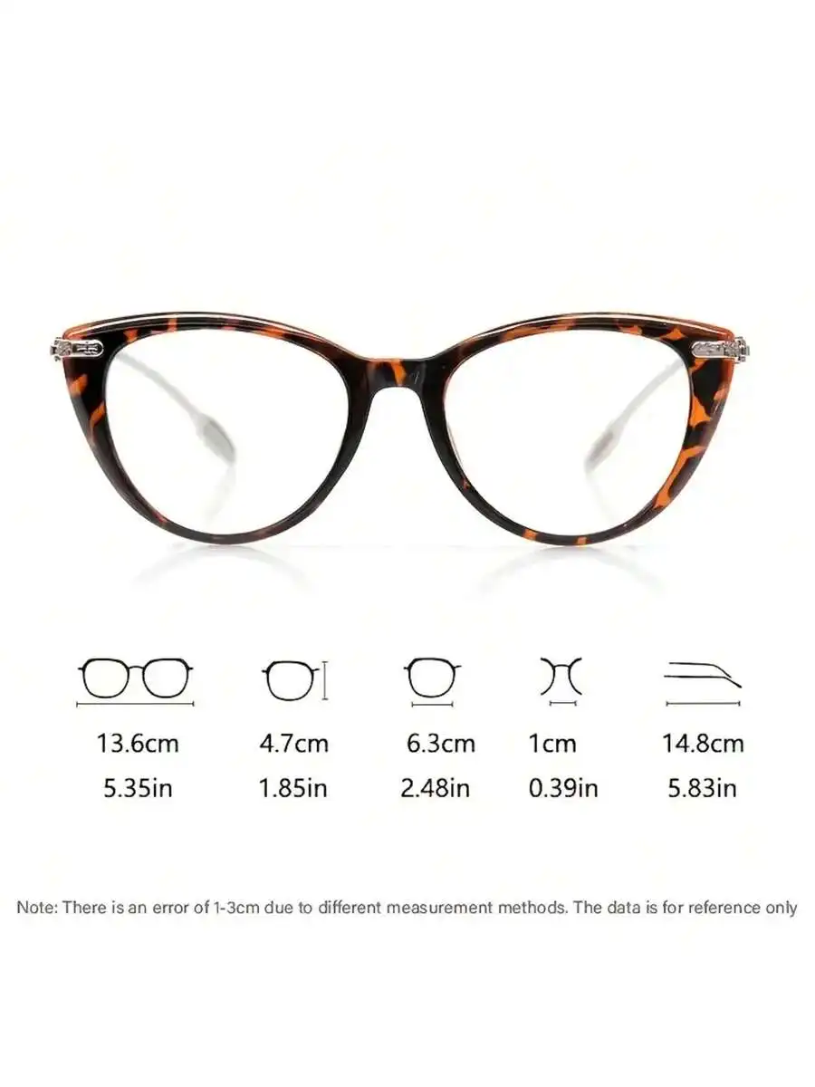 Cat Eye Reading Glasses With Transparent Acrylic Lenses For Farsightedness Computer Book TV Use
Cat Eye Reading Glasses With Transparent Acrylic Lenses For Farsightedness Computer Book TV Use