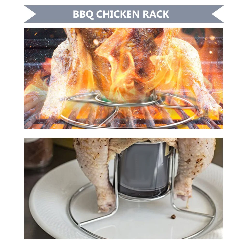 2pcs Folding Chicken Rack Durable Stainless Steel Beer Can St Portable Roaster BBQ Turkey Grouse Goose Duck Meat Kitchen Bar
2pcs Folding Chicken Rack Durable Stainless Steel Beer Can St Portable Roaster BBQ Turkey Grouse Goose Duck Meat Kitchen Bar