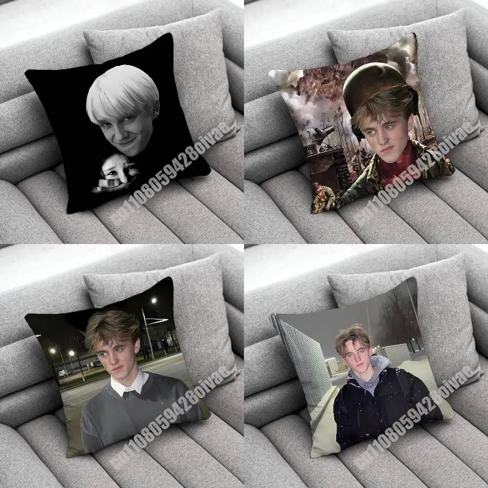 Actor T-Tom Felton Throw Pillow Case For Decoration 30cm 45x45cm Square Car Pillowcase Case
Actor T-Tom Felton Throw Pillow Case For Decoration 30cm 45x45cm Square Car Pillowcase Case