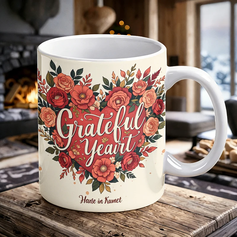 “Heart of Gratitude” Handle Ceramic Mug, Full-Printed Coffee Mug, Insulated Milk Cup, Office Water Cup, Fade-Resistant
“Heart of Gratitude” Handle Ceramic Mug, Full-Printed Coffee Mug, Insulated Milk Cup, Office Water Cup, Fade-Resistant