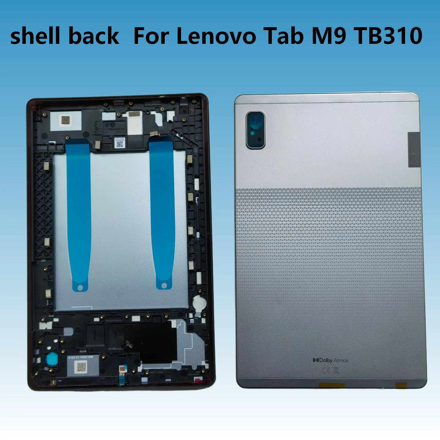 A+ shell back For Lenovo Tab M9 TB310 Battery Cover Back Case Accessory Replacement
A+ shell back For Lenovo Tab M9 TB310 Battery Cover Back Case Accessory Replacement