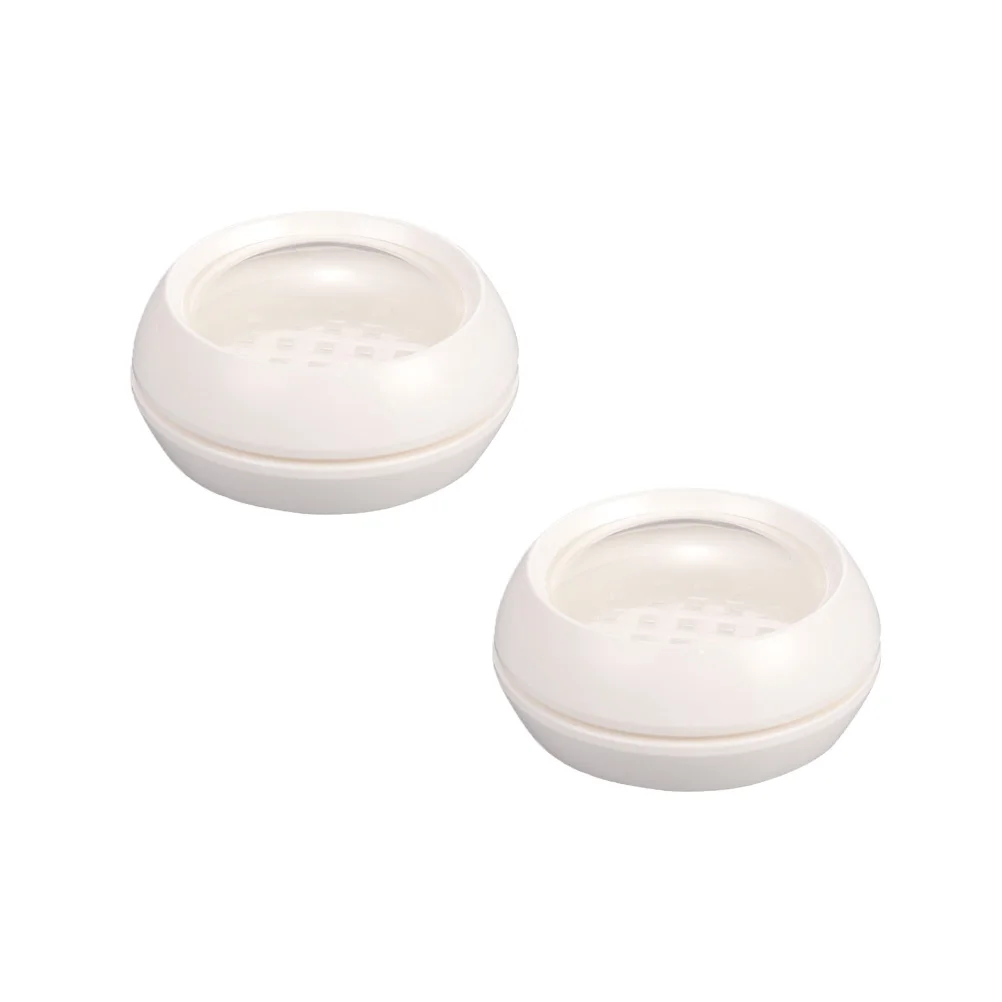 2pcs Powder Box Small Container Empty Case Durable Material Mesh Interlayer Portable Travel Outdoor Loose Powder Storage Makeup
2pcs Powder Box Small Container Empty Case Durable Material Mesh Interlayer Portable Travel Outdoor Loose Powder Storage Makeup