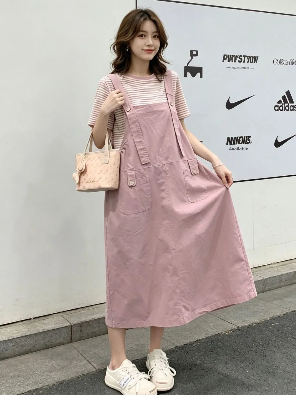 plus Size 300 Pounds Slimming Striped Dress Set Women Casual Fashion T-Shirt Two-Piece Set Korean Style Loose Fit Summer Wear
plus Size 300 Pounds Slimming Striped Dress Set Women Casual Fashion T-Shirt Two-Piece Set Korean Style Loose Fit Summer Wear