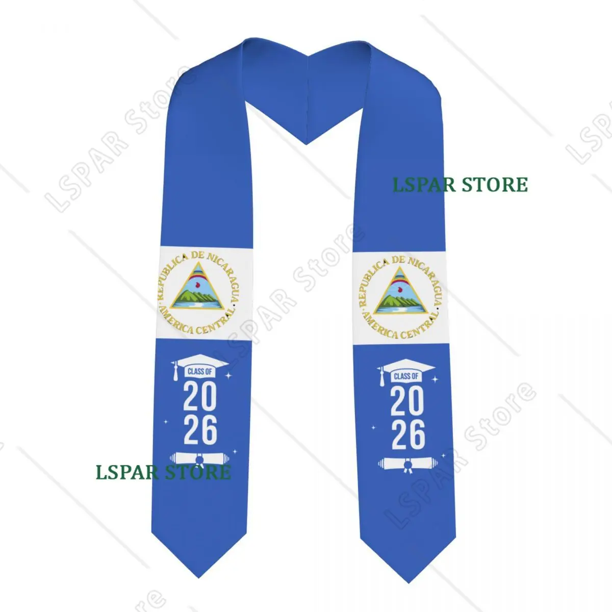 Class Of 2026 Nicaragua Flag Graduation Stole Sash Scarf For International Students Proud 183CM Long
Class Of 2026 Nicaragua Flag Graduation Stole Sash Scarf For International Students Proud 183CM Long