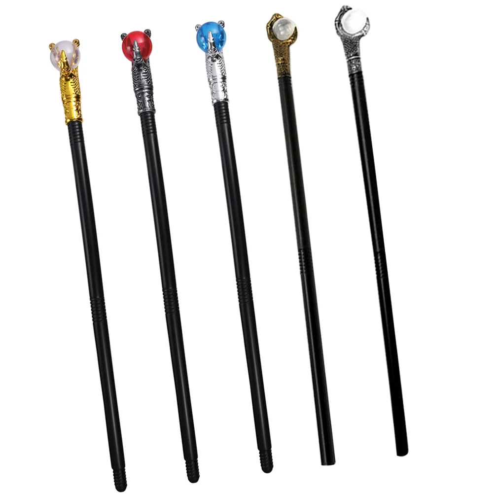 5pcs Scepter Props Halloween Cane Sticks Decorative Magician Wand for Cosplay Walking Make up Party Supplies Photo Prop
5pcs Scepter Props Halloween Cane Sticks Decorative Magician Wand for Cosplay Walking Make up Party Supplies Photo Prop