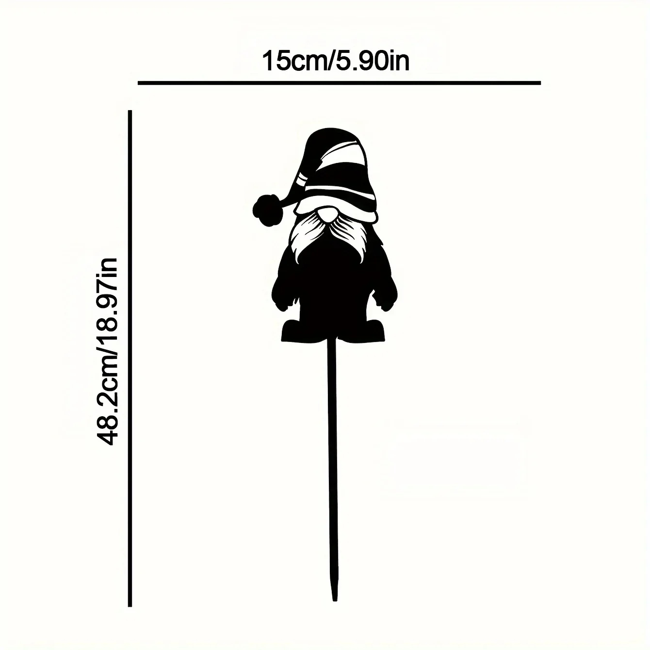 CIFBUY Decoration Christmas Dwarf Garden Stake Santa Claus Iron Art Silhouette Courtyard Garden Iron Outside Farmhouse Decoratio
CIFBUY Decoration Christmas Dwarf Garden Stake Santa Claus Iron Art Silhouette Courtyard Garden Iron Outside Farmhouse Decoratio