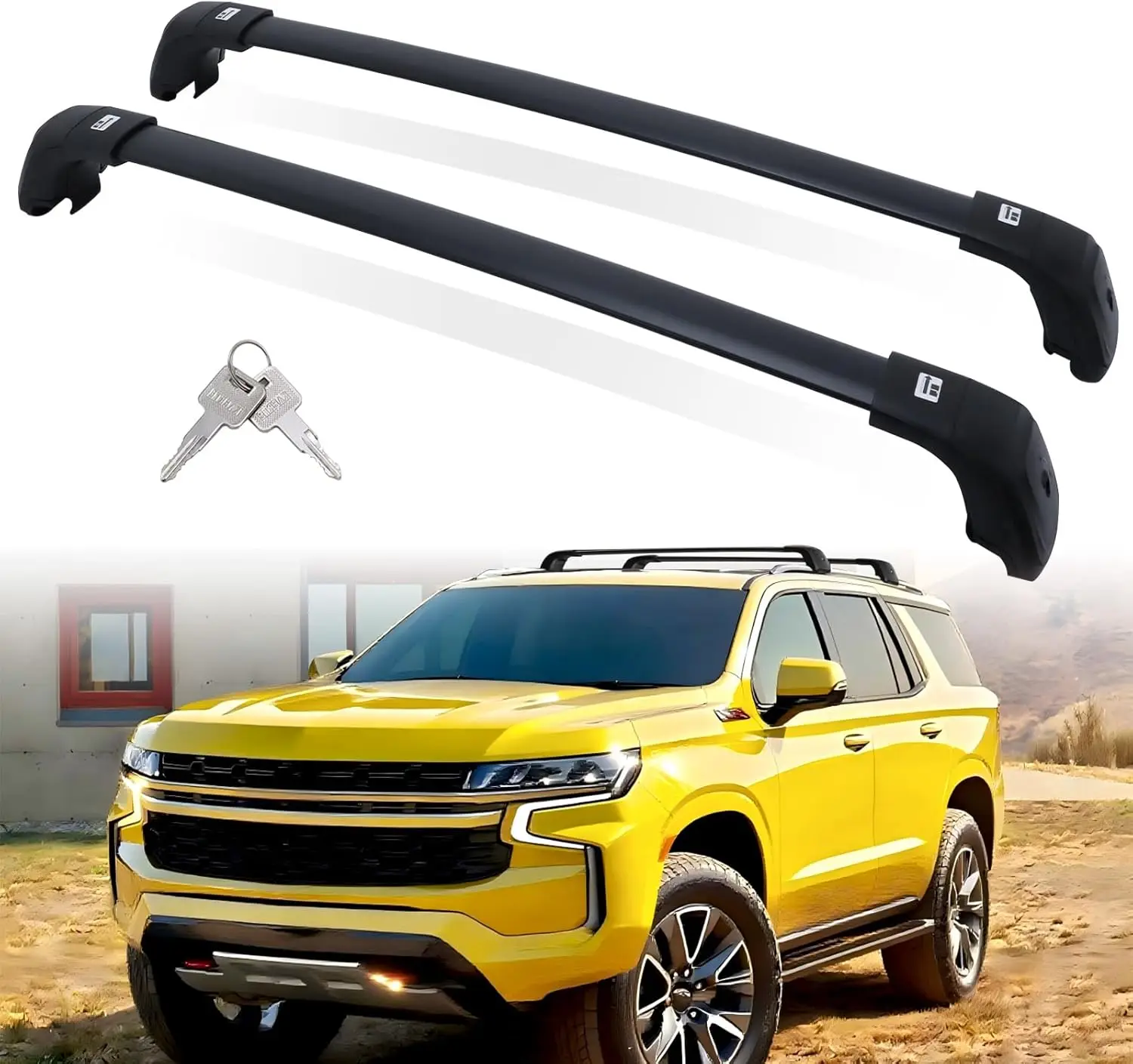330lbs Lockable Roof Rack Cross Bars Fit for 2021-2026 Chevy Tahoe Suburban GMC Yukon XL Cadillac Escalade ESV Cargo Carrier for
330lbs Lockable Roof Rack Cross Bars Fit for 2021-2026 Chevy Tahoe Suburban GMC Yukon XL Cadillac Escalade ESV Cargo Carrier for