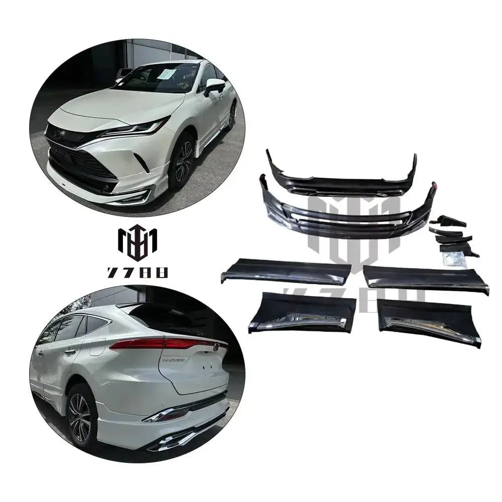 NEW pp plastics Modellista design body kit car bumper lip Grille 2021 2022 for To yo ta Harrier bodykit
NEW pp plastics Modellista design body kit car bumper lip Grille 2021 2022 for To yo ta Harrier bodykit