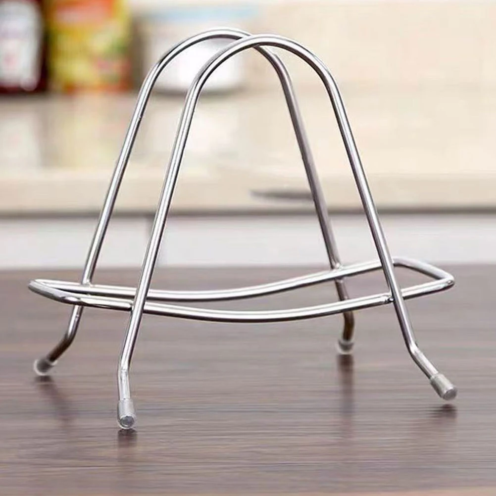 4 Pcs Chopping Board Stand Cutting Holder Stands Household Silver Stainless Steel Drying Rack
4 Pcs Chopping Board Stand Cutting Holder Stands Household Silver Stainless Steel Drying Rack