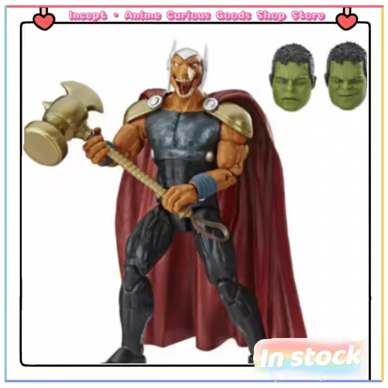 In Stock Hasbro Marvel Comics Classic Character Legendary 6-inch Horse-Faced Thor 3976 Deluxe Set Fans Favorite Collectible Gift
In Stock Hasbro Marvel Comics Classic Character Legendary 6-inch Horse-Faced Thor 3976 Deluxe Set Fans Favorite Collectible Gift