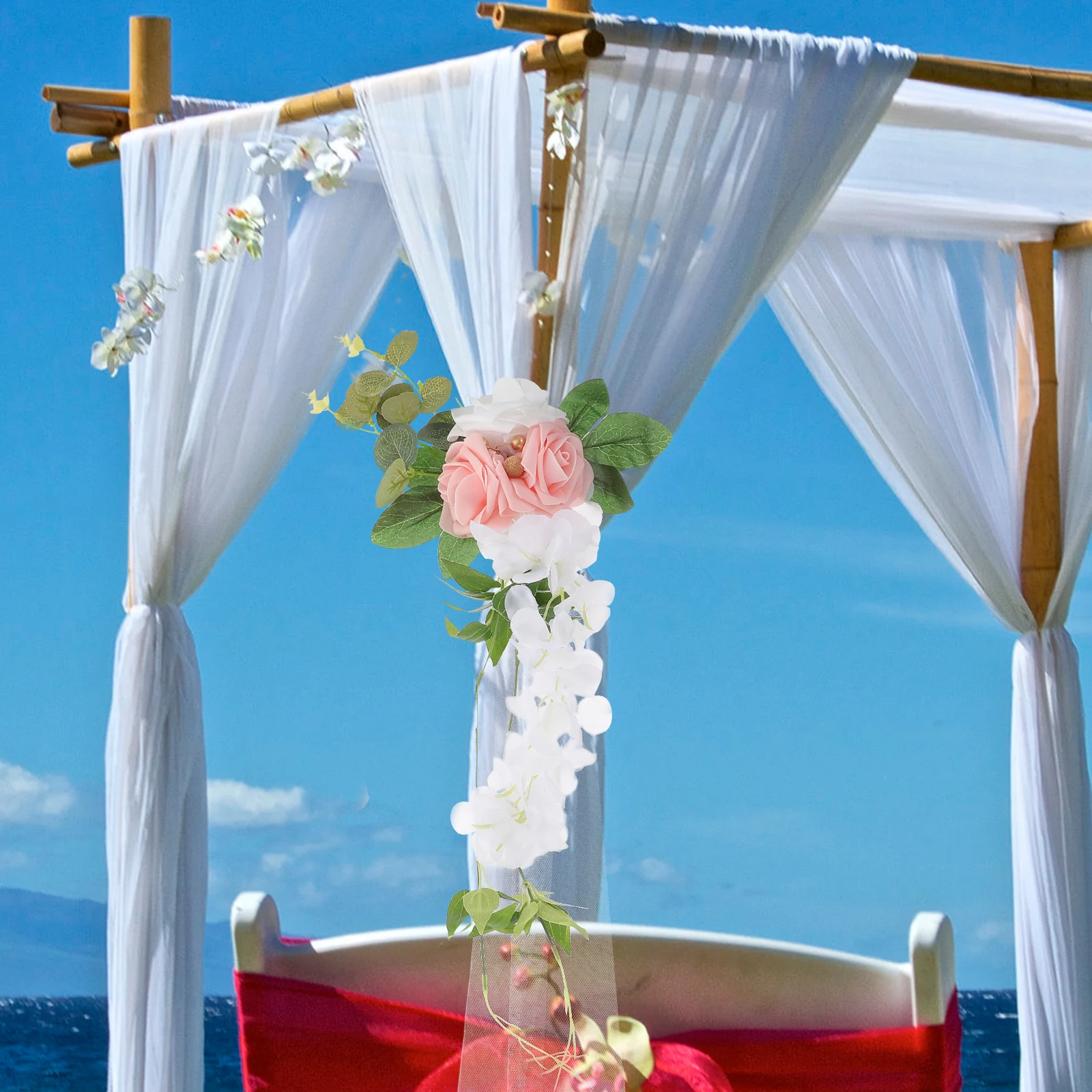 Artificial Rose Decorations Wedding Chair Flowers Romantic Scene Outdoor naments Sashes Folding Chairs Signs PropFlower
Artificial Rose Decorations Wedding Chair Flowers Romantic Scene Outdoor naments Sashes Folding Chairs Signs PropFlower