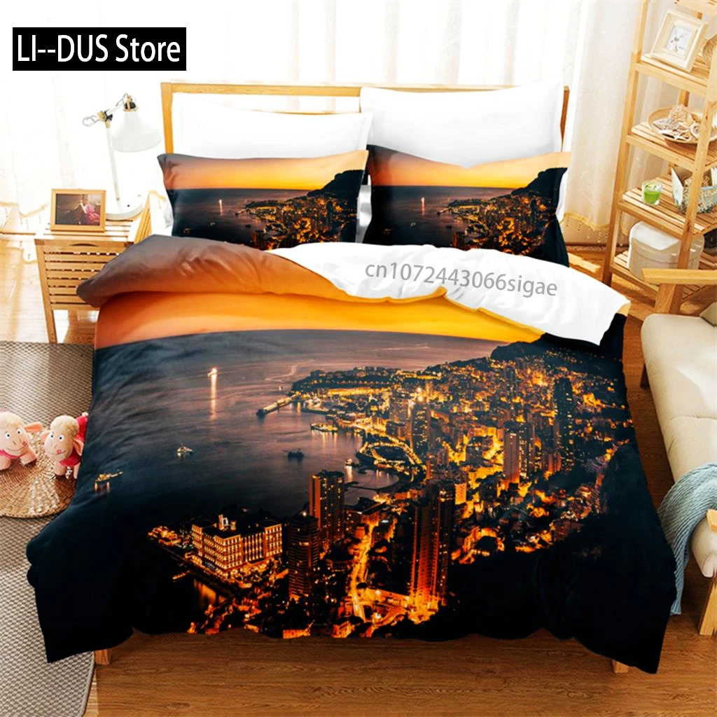 Beautiful Coastline City Bedding Set Duvet Cover Set 3d Bedding Digital Printing Queen Size Bed Set Fashion Design
Beautiful Coastline City Bedding Set Duvet Cover Set 3d Bedding Digital Printing Queen Size Bed Set Fashion Design