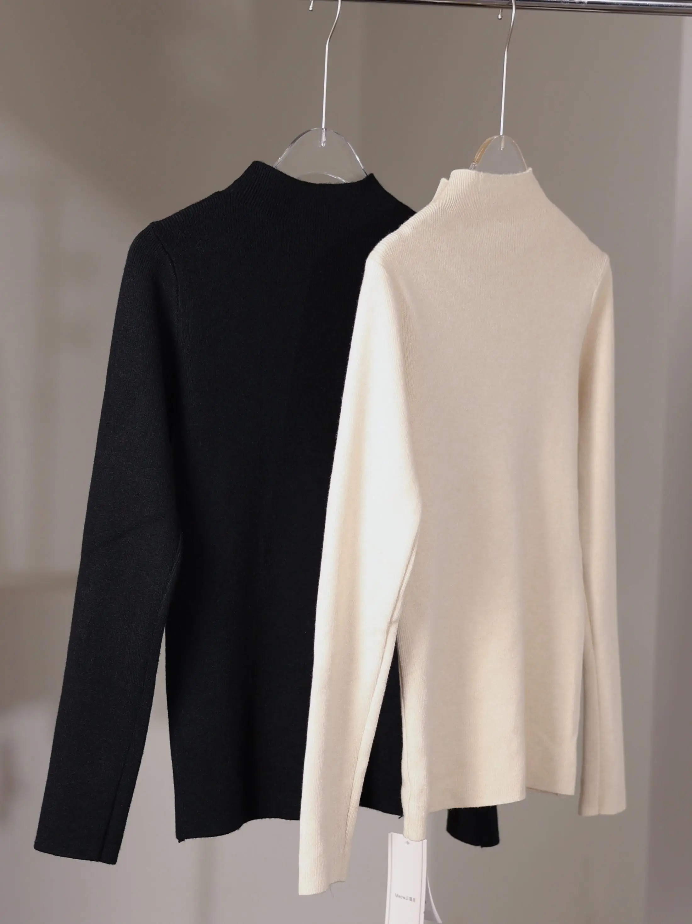 NH2405 Рисовая лапша f Трикотажная основа с высоким воротником irt Long Sve Трикотажная ткань обычной длины Зимняя женская мода
NH2405 Рисовая лапша f Трикотажная основа с высоким воротником irt Long Sve Трикотажная ткань обычной длины Зимняя женская мода