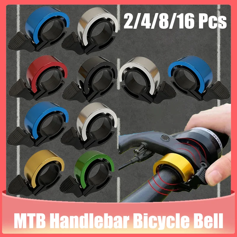 2/4/8/16Pcs Alloy Bicycle Bell MTB Bike Horn Bike Ring Sound Alarm For Safety Cycling Handlebar Bicycle Call Bike Accessories
2/4/8/16Pcs Alloy Bicycle Bell MTB Bike Horn Bike Ring Sound Alarm For Safety Cycling Handlebar Bicycle Call Bike Accessories