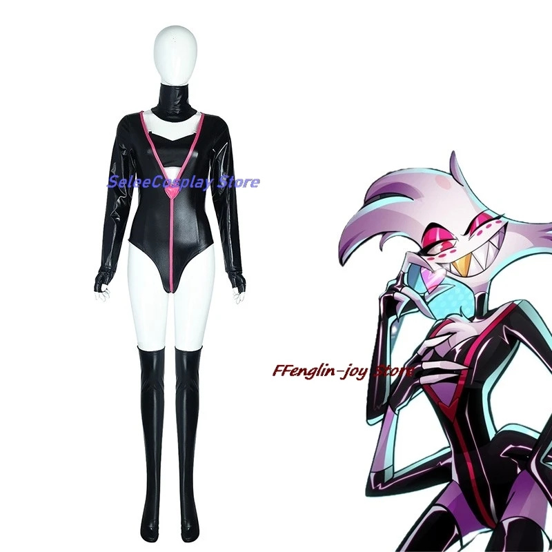 Anime Cosplay Hazbin Angel Dust Hotel Cosplay Dancing Costume Spider AD Suit Black Sexy Uniform Angel Unisex Jumpsuit Halloween
Anime Cosplay Hazbin Angel Dust Hotel Cosplay Dancing Costume Spider AD Suit Black Sexy Uniform Angel Unisex Jumpsuit Halloween