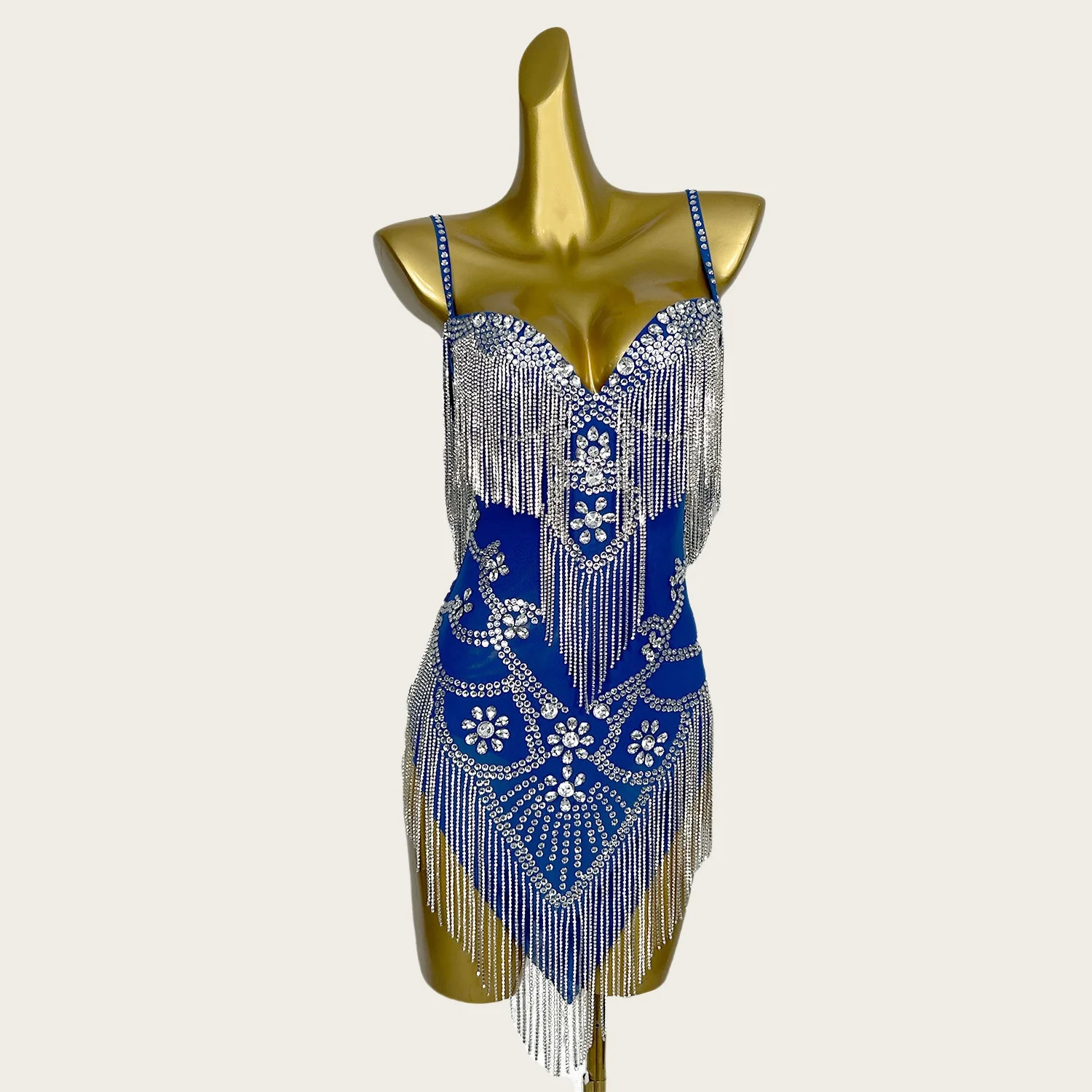 Yelian Luxury Sparkly Rhinestone Tassel Mini Dresses Sexy Latin Dance Dress Party Women Couture Photo Shoot Wear Cocktail Dress 
Yelian Luxury Sparkly Rhinestone Tassel Mini Dresses Sexy Latin Dance Dress Party Women Couture Photo Shoot Wear Cocktail Dress