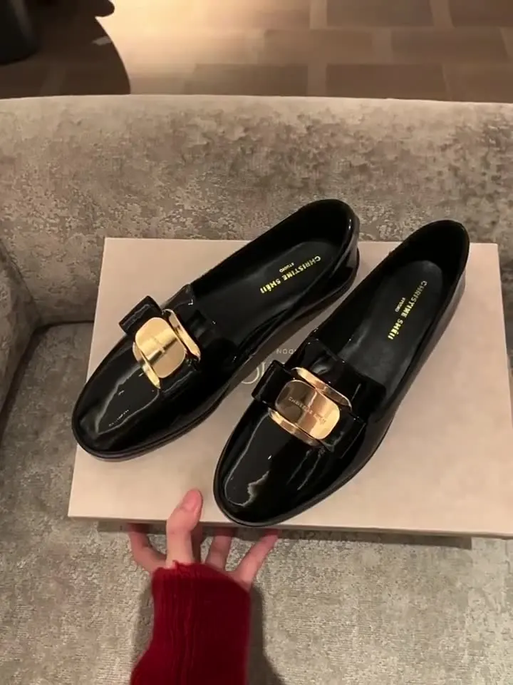 Shoes Woman Flats Low Heels Dress Metal Decoration PU Rubber Low Heels Shoes Woman Flats Dress Metal Decoration Rubber
Shoes Woman Flats Low Heels Dress Metal Decoration PU Rubber Low Heels Shoes Woman Flats Dress Metal Decoration Rubber