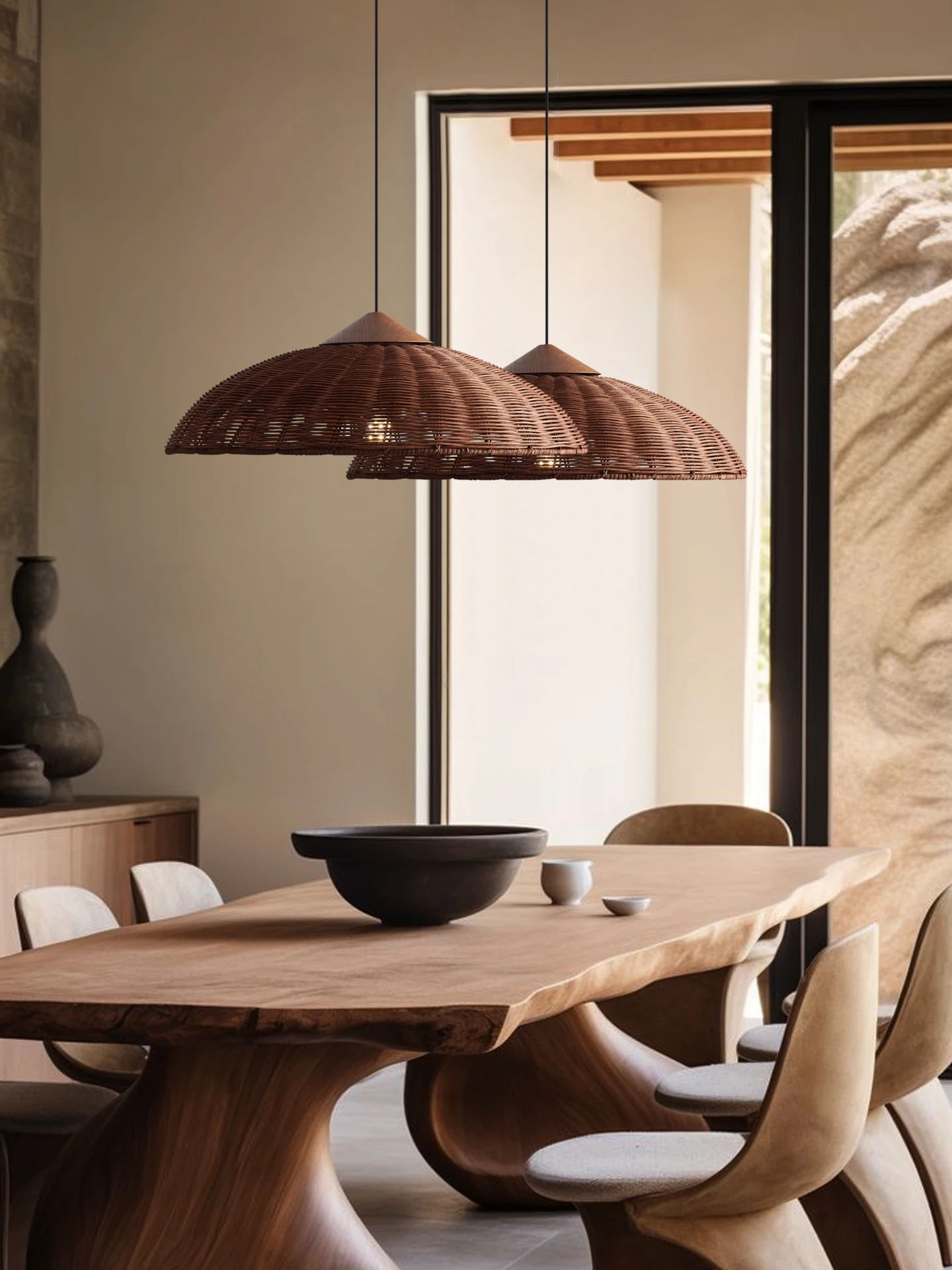 Wabi Sabi Wind Vine Weaving Chandelier Homestay Restaurant Tea Room Zen Tea Table Japanese Retro Handmade Weaving Light Fixtures
Wabi Sabi Wind Vine Weaving Chandelier Homestay Restaurant Tea Room Zen Tea Table Japanese Retro Handmade Weaving Light Fixtures