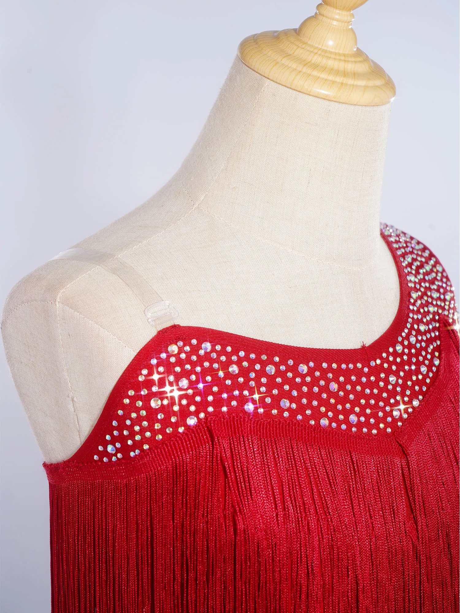 Kids Ballroom Cha Cha Dance Dress Girls Tassel Tango Rumba Latin Dance Outfits Children Halter Fringe Latindance Costumes
Kids Ballroom Cha Cha Dance Dress Girls Tassel Tango Rumba Latin Dance Outfits Children Halter Fringe Latindance Costumes