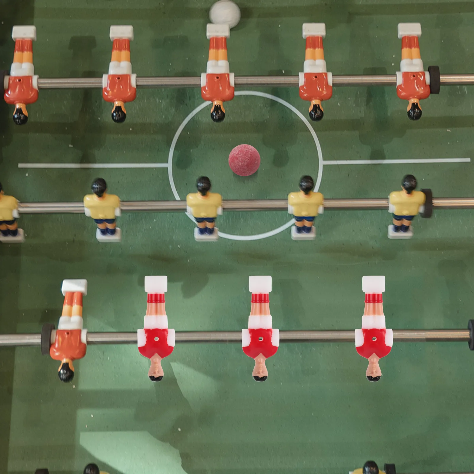 1Set Table Soccer Men Replacement Figures and Foosball Balls Compatible with Most Mini Foosball Tables Sturdy Vivid Colors
1Set Table Soccer Men Replacement Figures and Foosball Balls Compatible with Most Mini Foosball Tables Sturdy Vivid Colors