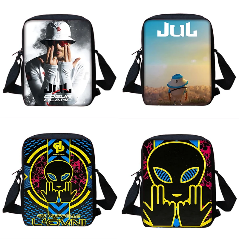 Boy Girls Rapper JuL C'est Pas Des Lol Printed Shoulder Messenger Bag Child Casual Handbag Men Women Phone Bag Shopping Bag
Boy Girls Rapper JuL C'est Pas Des Lol Printed Shoulder Messenger Bag Child Casual Handbag Men Women Phone Bag Shopping Bag