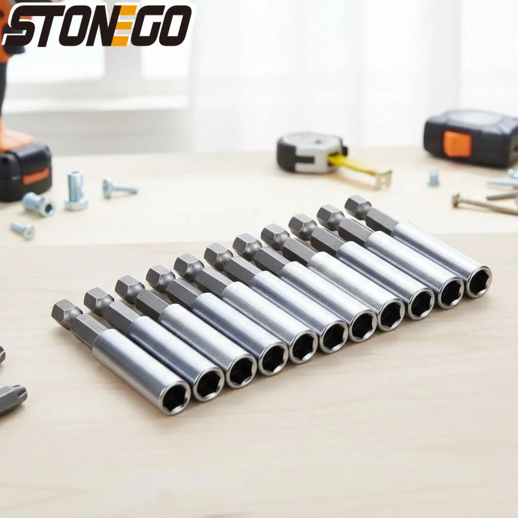 Heavy Duty 60mm Magnetic Screwdriver Extension Set 1/4 Hex Shank Bit Holder 10Pcs Drill Accessories
Heavy Duty 60mm Magnetic Screwdriver Extension Set 1/4 Hex Shank Bit Holder 10Pcs Drill Accessories