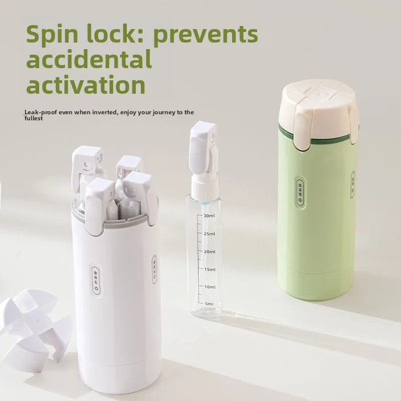 4 In 1 Travel Dispenser Portable Travel Bottles Leak Proof Leakproof Travel Container For Perfume Shampoo Conditioner Lotion
4 In 1 Travel Dispenser Portable Travel Bottles Leak Proof Leakproof Travel Container For Perfume Shampoo Conditioner Lotion