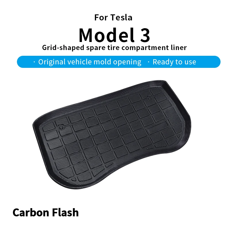 Suitable for Tesla 2021-2023 Model 3 Checkered Front Box Mat TPE Material
Suitable for Tesla 2021-2023 Model 3 Checkered Front Box Mat TPE Material