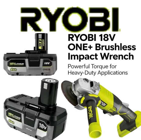 RYOBI ONE+ Upgrade 8.0Ah Battery For RYOBI P104 P107 Used On Drill Blower String Trimmer Random Orbital Sander
RYOBI ONE+ Upgrade 8.0Ah Battery For RYOBI P104 P107 Used On Drill Blower String Trimmer Random Orbital Sander