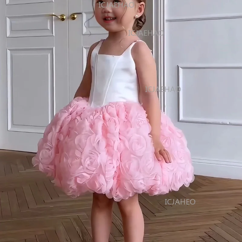 Children Girls Formal Princess Party Pink Bud Gown Wedding Flower Girl Costume Style Sleeveless Vest Dress Baby Kids Birthday
Children Girls Formal Princess Party Pink Bud Gown Wedding Flower Girl Costume Style Sleeveless Vest Dress Baby Kids Birthday