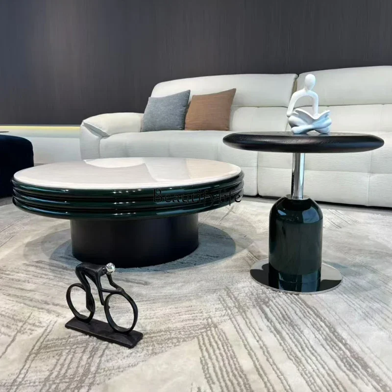 ld14Natural Luxury Stone Marble Tea Table Round Size Combination Minimalist High-end Feel
ld14Natural Luxury Stone Marble Tea Table Round Size Combination Minimalist High-end Feel