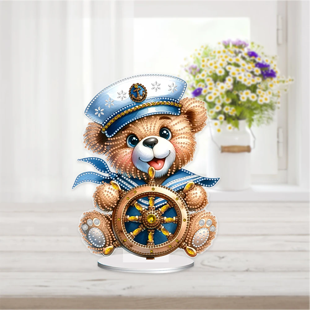 Acrylic Special Shape Bear Diamond Painting Tabletop Ornaments Kit 5D DIY Diamond Art Tabletop Decorations Bedroom Table Decor
Acrylic Special Shape Bear Diamond Painting Tabletop Ornaments Kit 5D DIY Diamond Art Tabletop Decorations Bedroom Table Decor