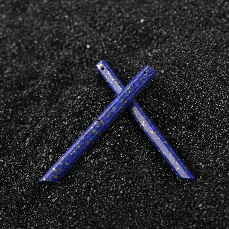 Dark Blue Lapis Lazuli Dangle Earrings Long Earrings Beads for Jewelry Making, Gemstone Earrings 54x3x3mm 4.3g
Dark Blue Lapis Lazuli Dangle Earrings Long Earrings Beads for Jewelry Making, Gemstone Earrings 54x3x3mm 4.3g