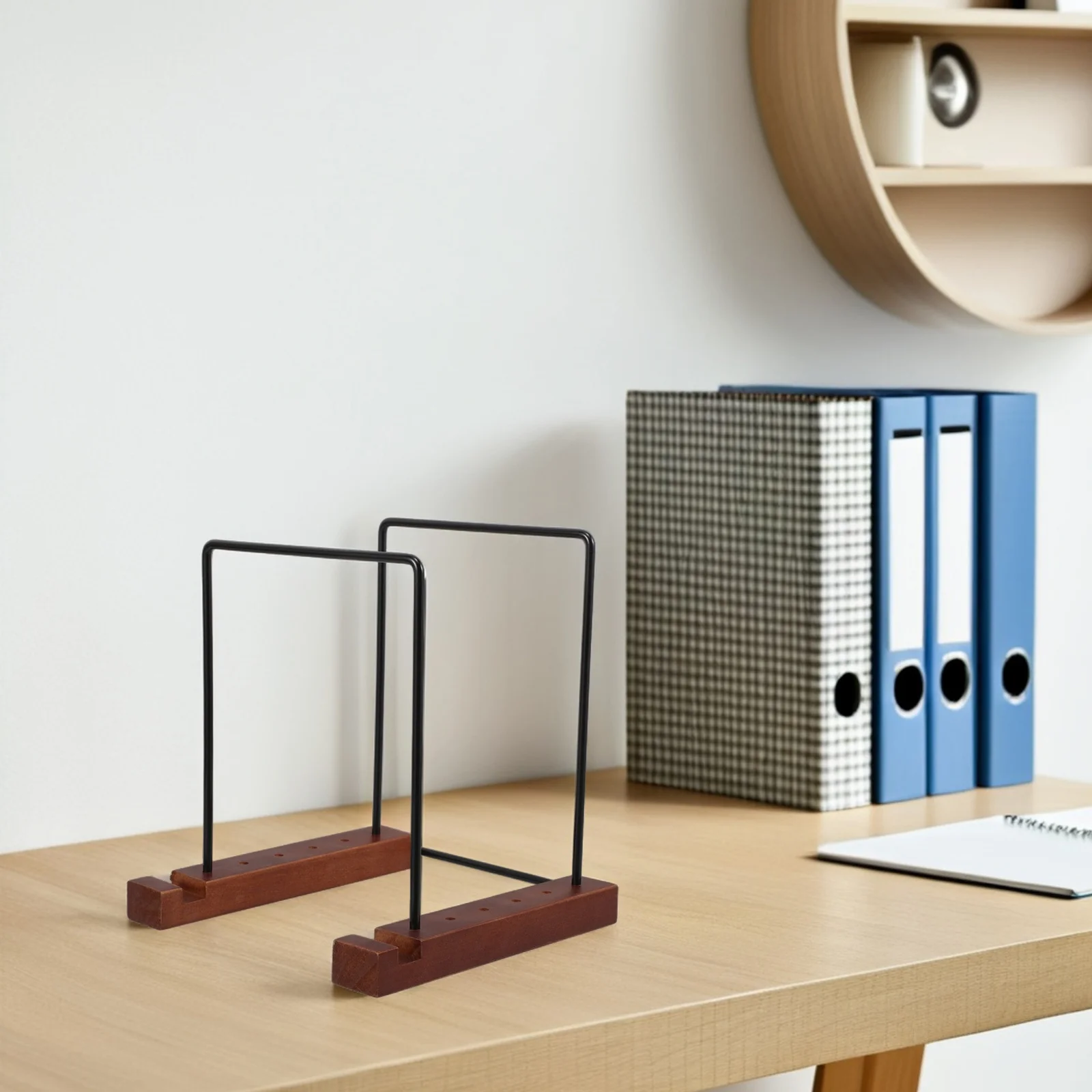 Wood and Iron Vinyl Record Organizer Compact Desktop Stand for Records Cds Display Minimalist Holder
Wood and Iron Vinyl Record Organizer Compact Desktop Stand for Records Cds Display Minimalist Holder